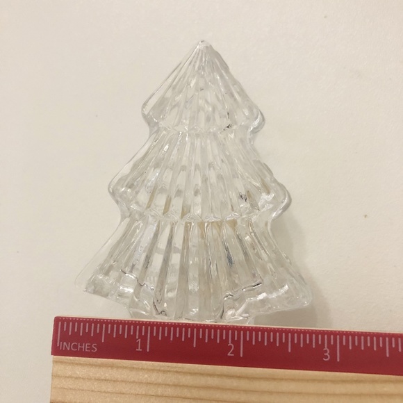 VTG I W Rice & Co Made Exclusively for Neiman Marcus Crystal Christmas Tree Box - Picture 9 of 9
